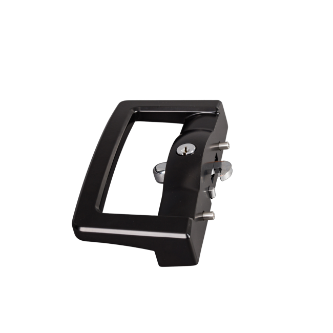 スライドパティオドアロック シングルフックBK