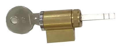 引き戸錠用シリンダー