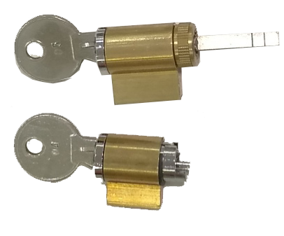 引き戸錠用シリンダー