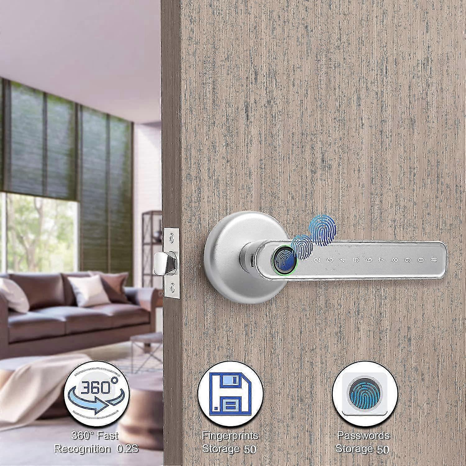 Smart Lock - ハンドル機能付きキーレスドアロック