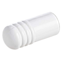 トリオ プラスチック クッション ドアストッパー ホワイト 75mm