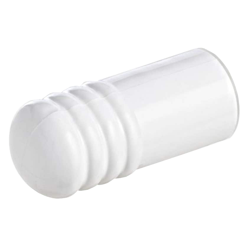 トリオ プラスチック クッション ドアストッパー ホワイト 75mm