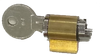 引き戸錠用シリンダー